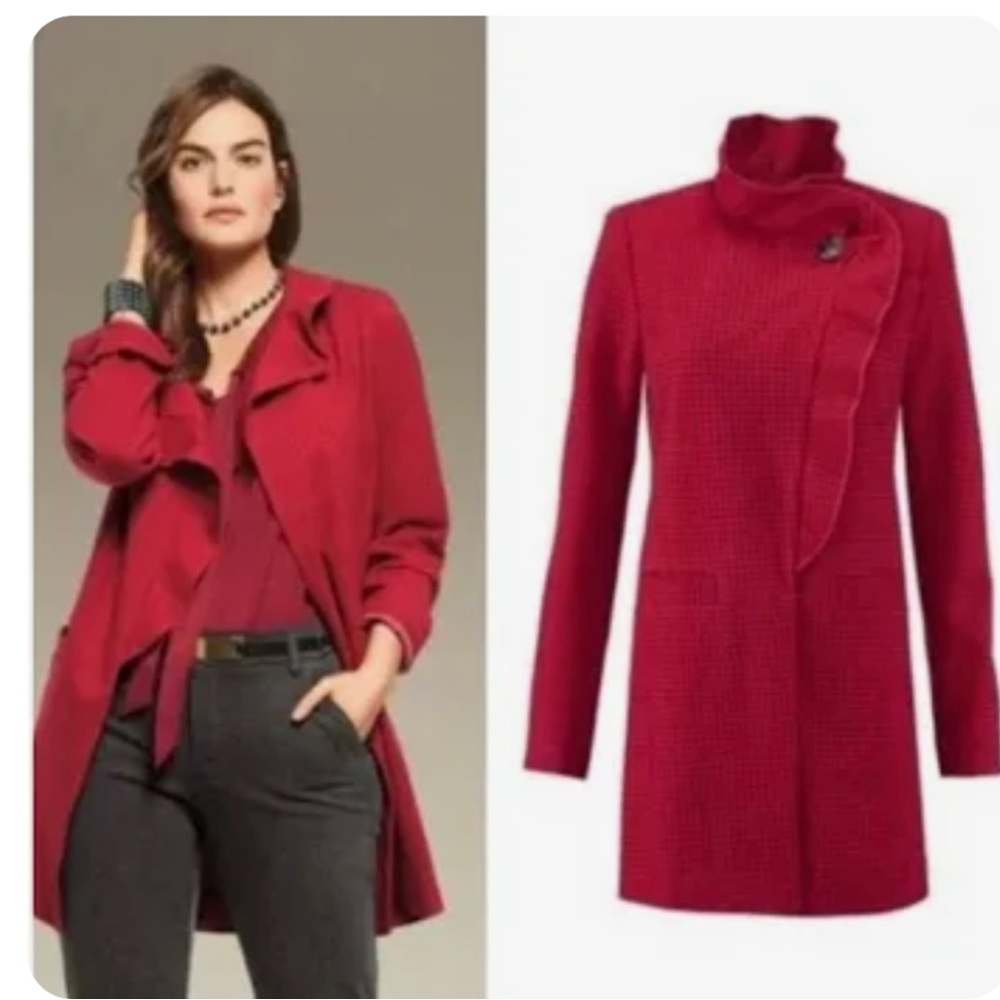Cabi Houndstooth Square Jacket